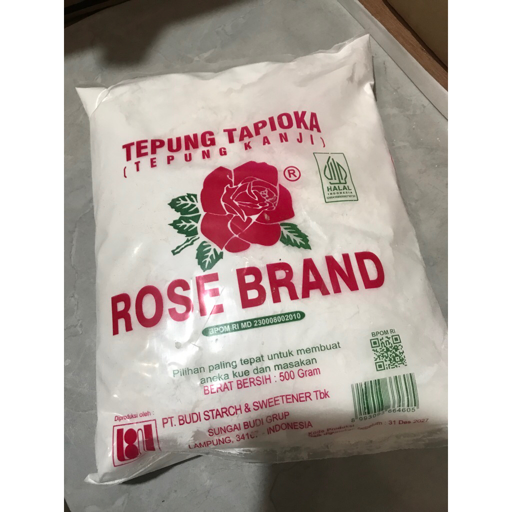 

Tepung Tapioka Rosebrand 500gram //Tepung Aci //Tepung Kanji