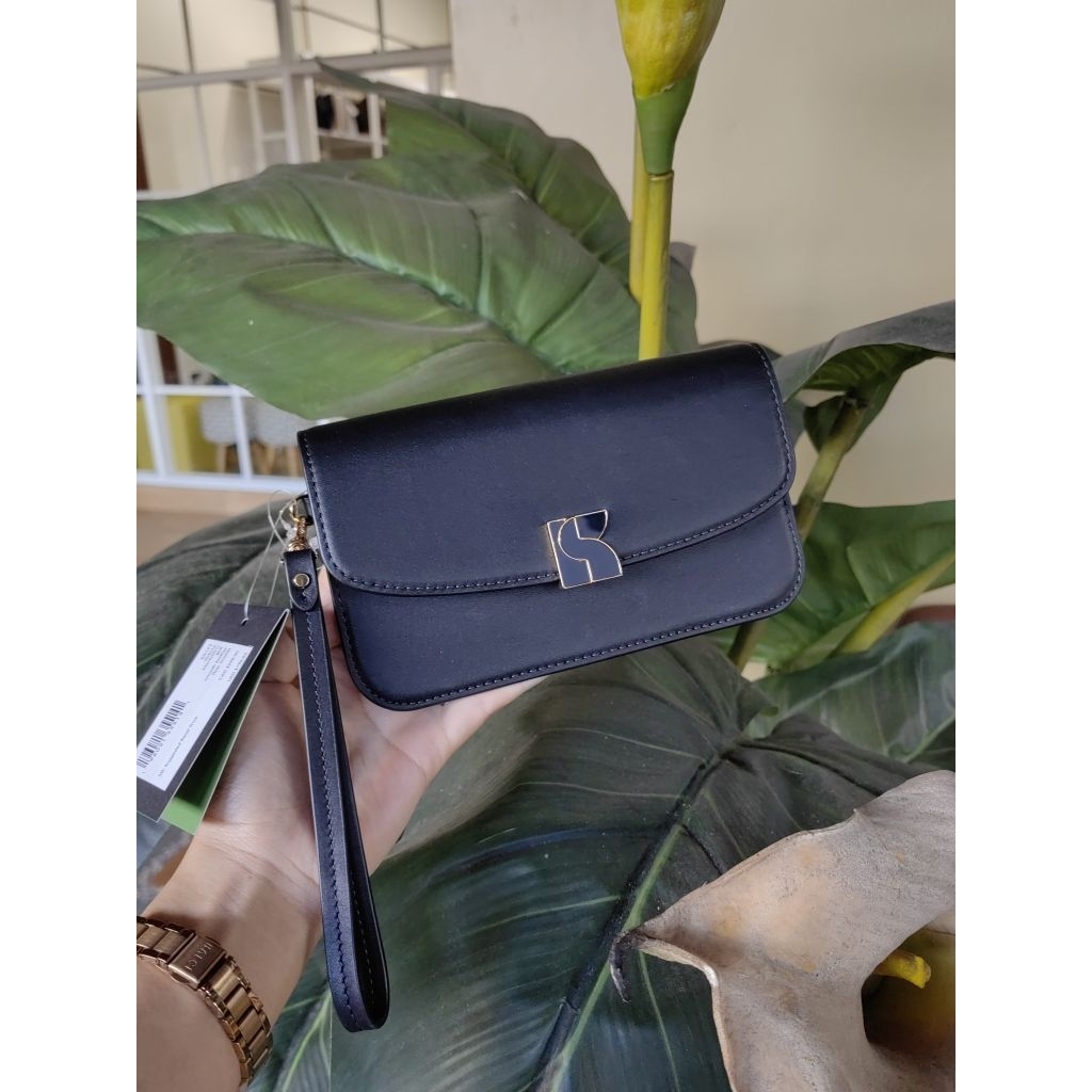 Kate Spade Dakota Flap Wristlet Black