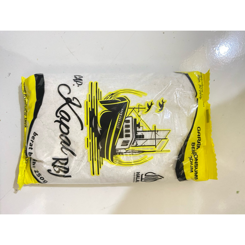 

garam Kapal RBJ 250g (isi 3)yodium pilihan ibu rumahan