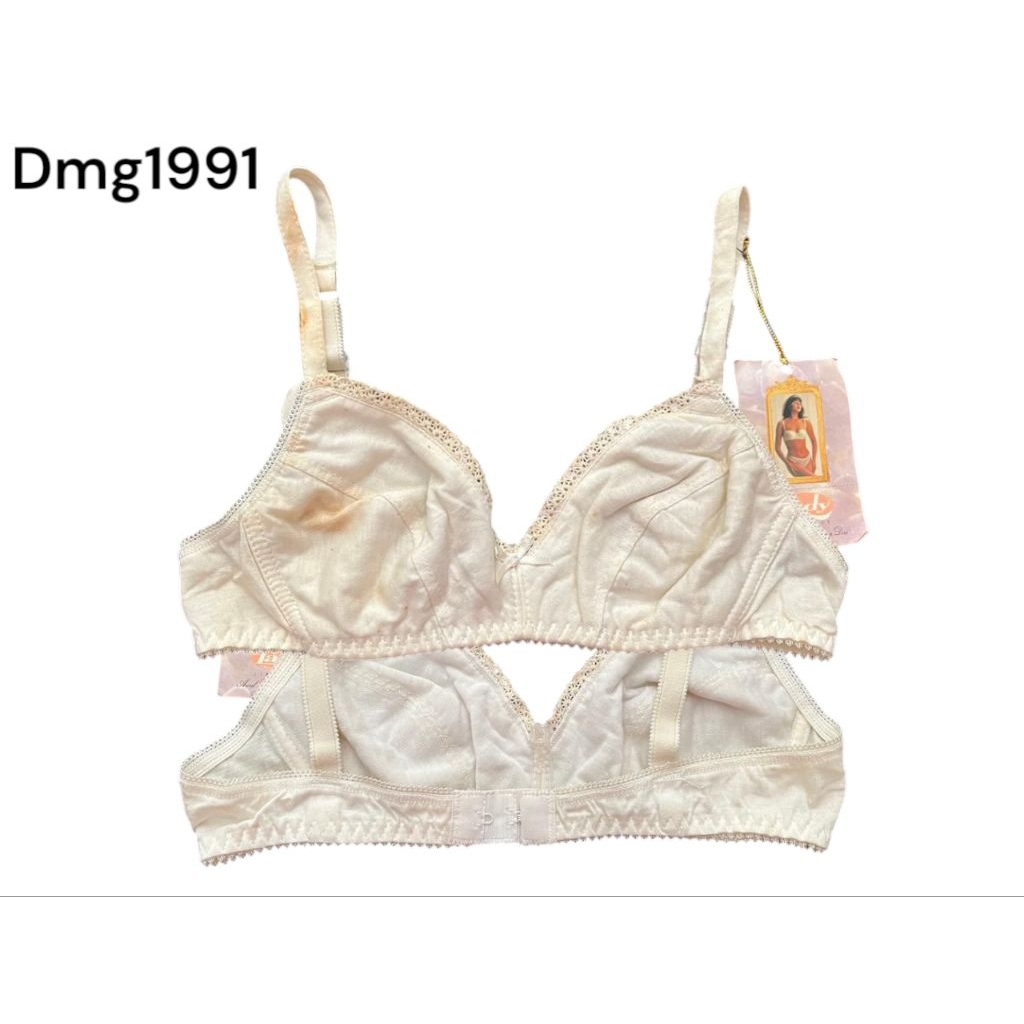 #C Dmg1991 bra branded bra tanpa busa tanpa kawat bra Rijeck noda size 32A