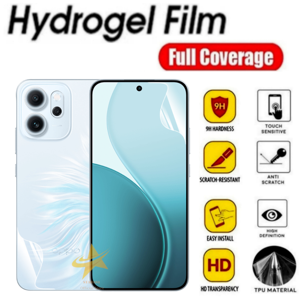 Anti Gores Hydrogel Film Screen Protector Jelly OPPO RENO 14F 5G