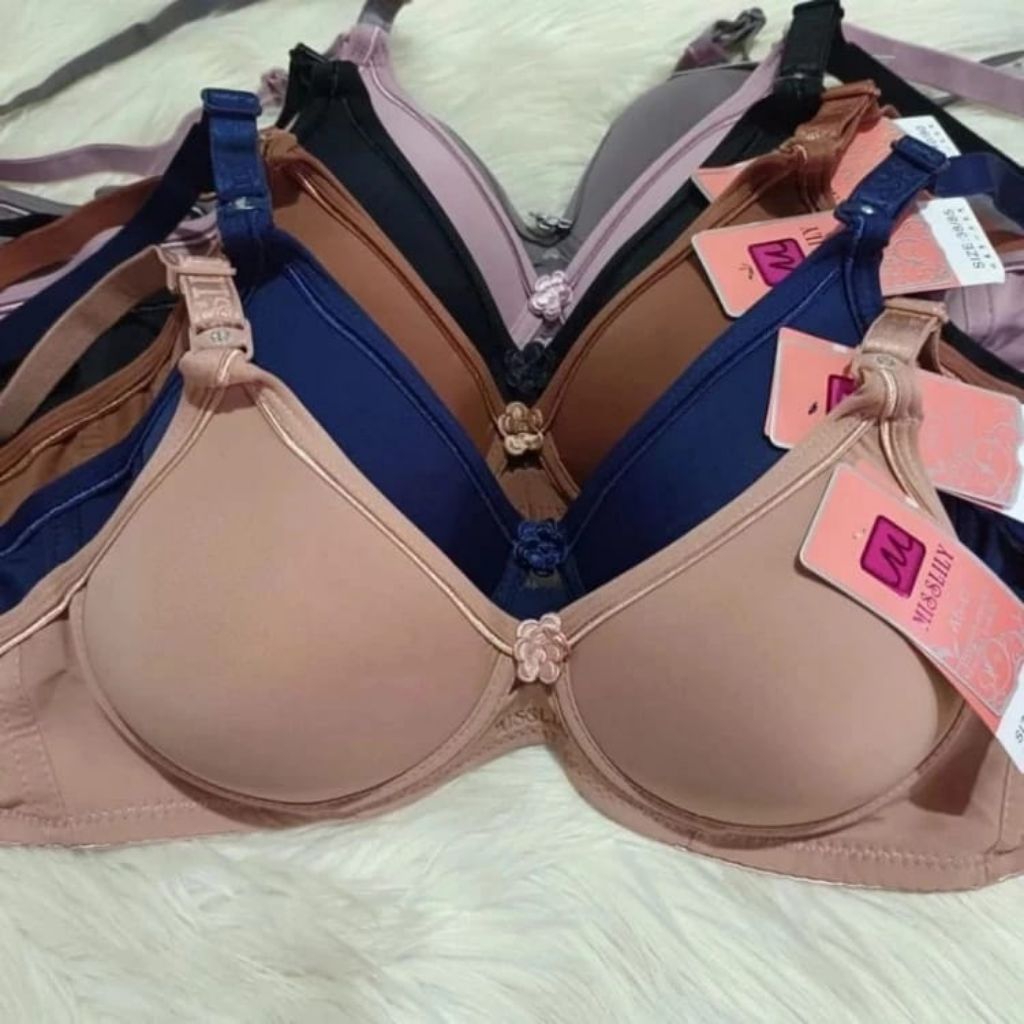 BRA WANITA LINGCAO ISI 3 PCS 6 PCS //BRA WANITA TANPA KAWAT // BH WANITA REMAJA SAMPAI DEWASA //BRAA