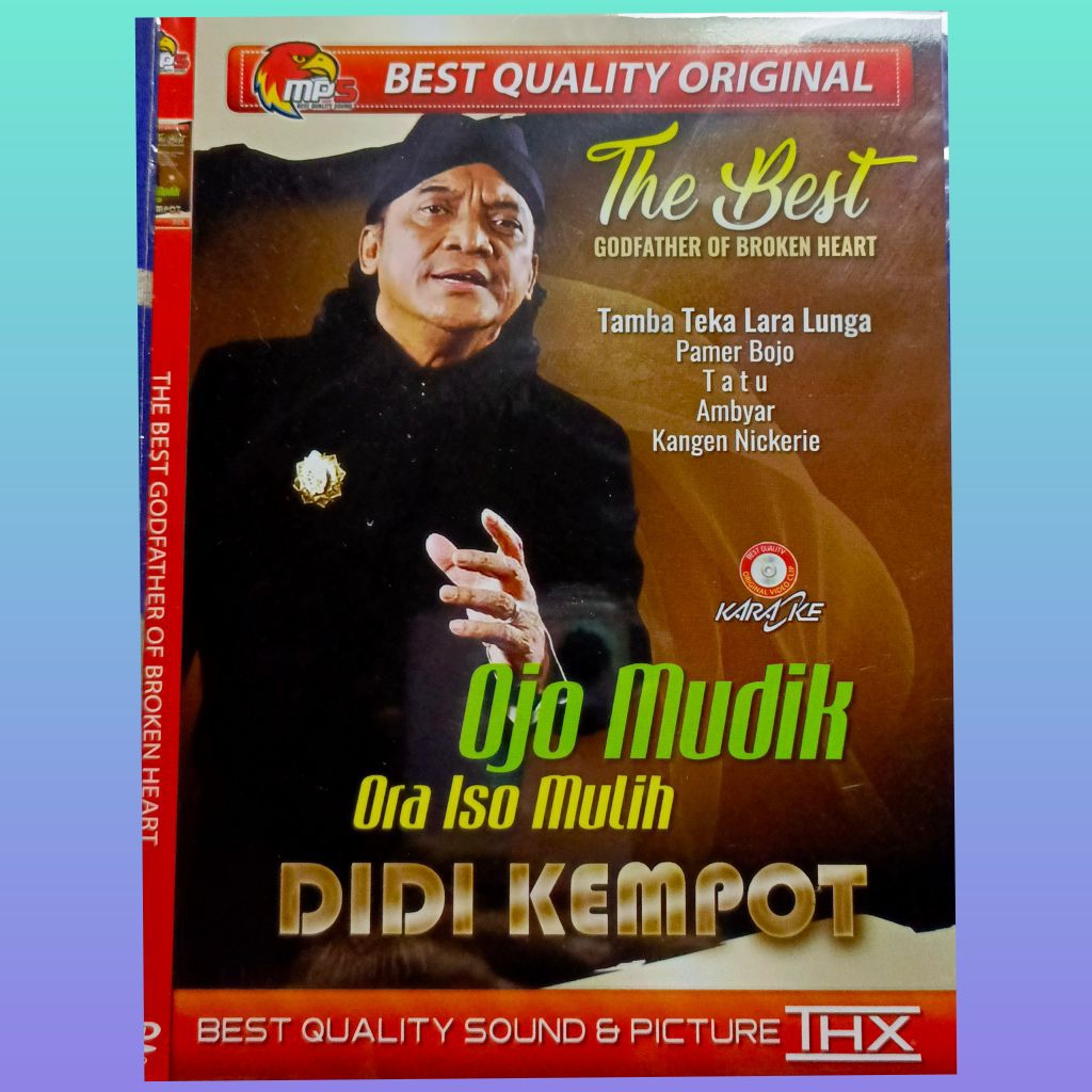 Kaset mp5 vidio musik Didi kempot album pilihan isi 88 lagu jawa terbaik