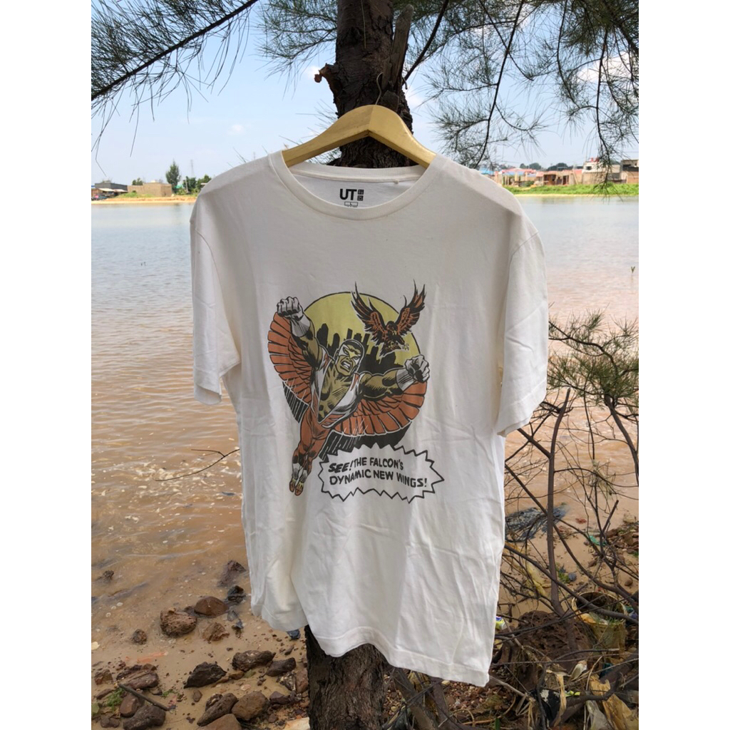BAJU UNIQLO X MARVEL COMIC SECOND ORIGINAL BEKAS MURAH PRIA WANITA GRAFIK KAOS VINTAGE KARTUN MOVIE 