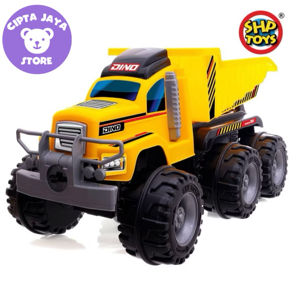 TRUK PASIR JUMBO - SHP DINO 650 - MAINAN ANAK TRUK PASIR - TRUK PASIR BESAR