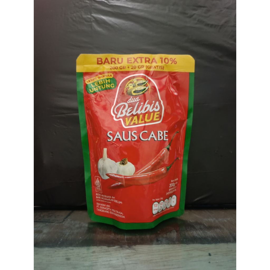 

SAUS CABE BELIBIS PUC 200GR