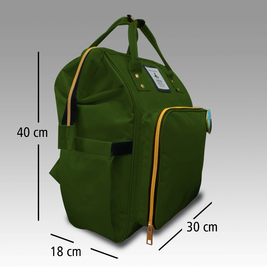 new tas ransel bayi diaper bag multifungsi - monobe