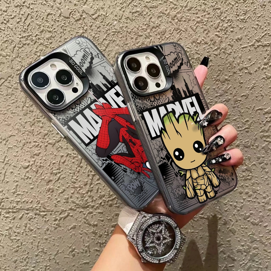 Softcase So Cool Imd Case Tecno Pova 6 Pova 6 Pro Spark 20 Pro + plus Motif COMIC HERO Casing Hp Aes
