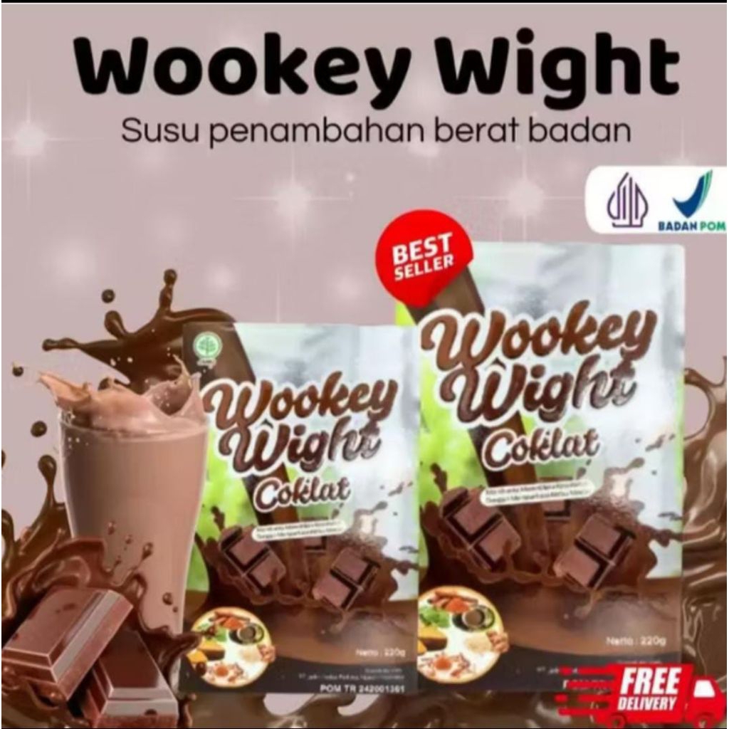 

Promo Wookey wight susu penggemuk badan original ampuh