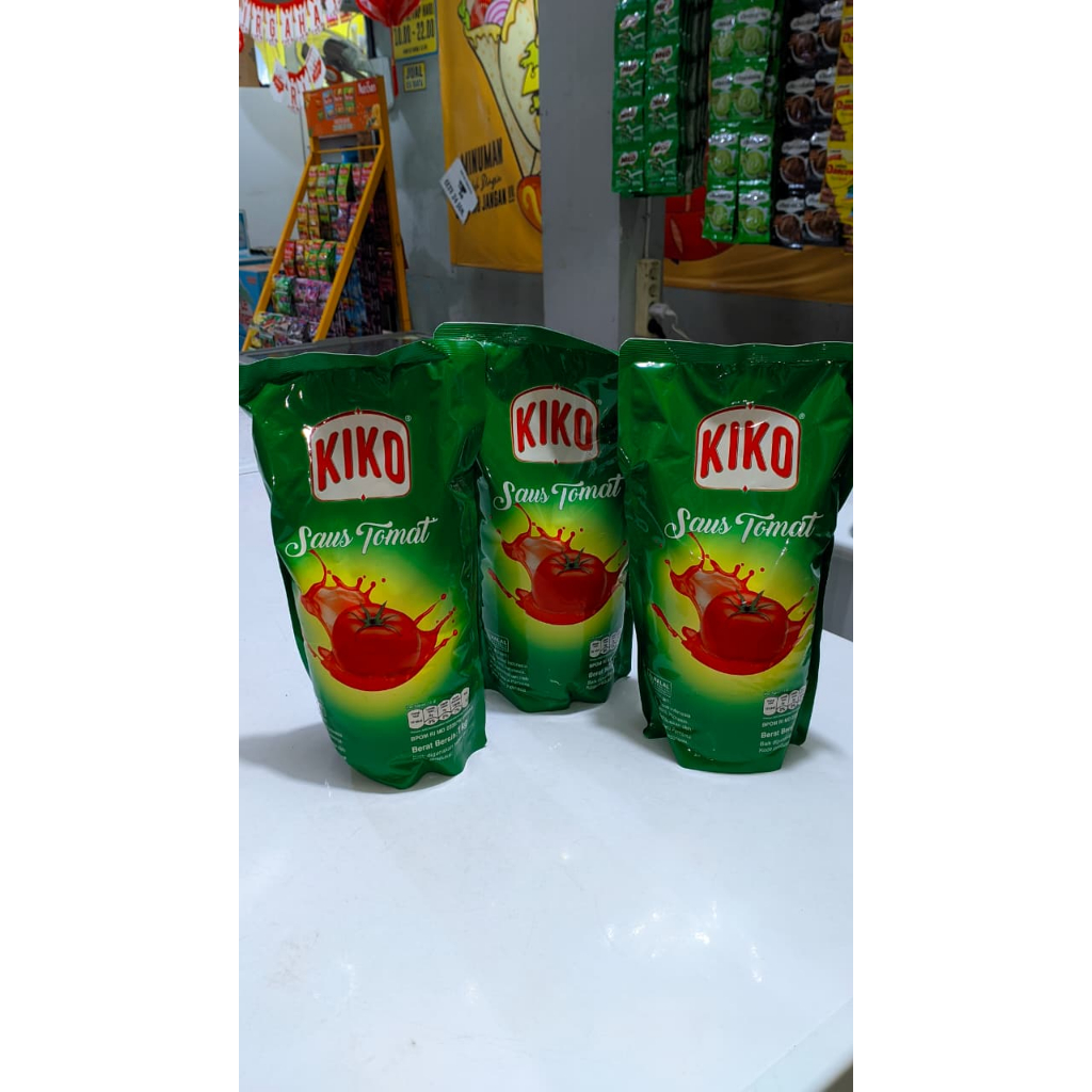 

Kiko Saus Tomat Kemasan 1kg / Kiko Ketchup Kemasan 1kg/ Saus Tomat