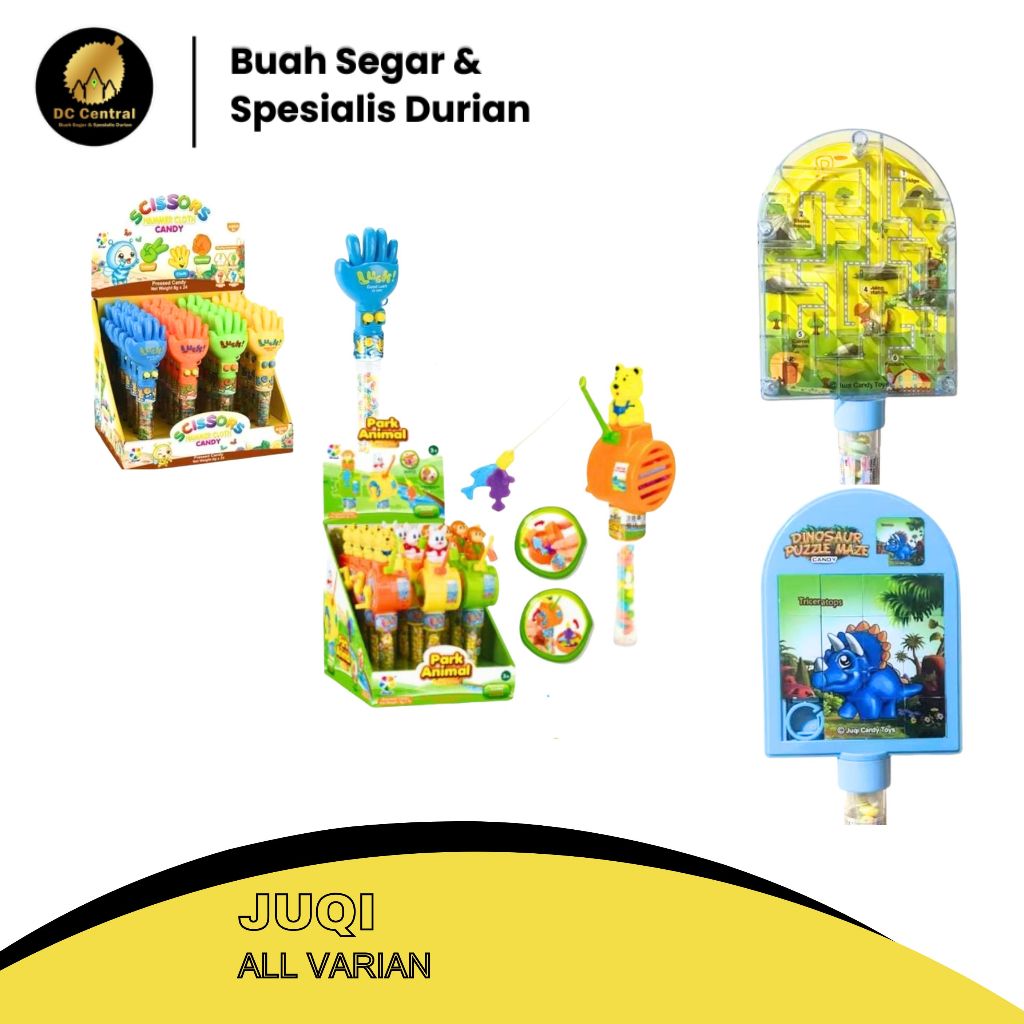 

JUQI PERMEN CANDY ANEKA VARIAN 1BOX isi 6-12