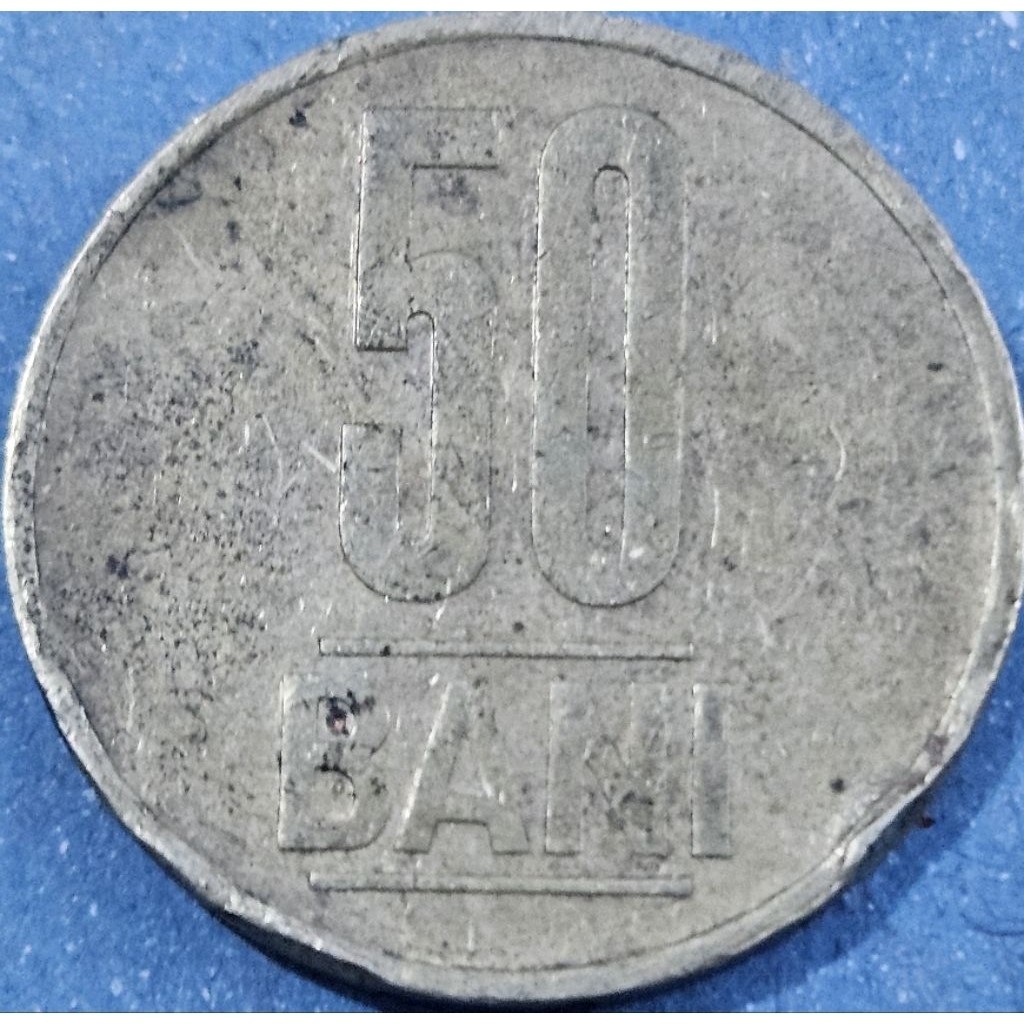 #Termurah Jarang Koin Asing Negara Romania 50 Bani 2019 Original 100% Koin Utuh