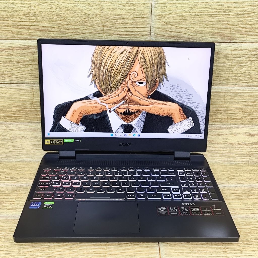 Laptop 2nd GM ACER NITRO 5 AN515-58 Core i9-12900H RAM 16GB RTX 3060 SSD 512GB