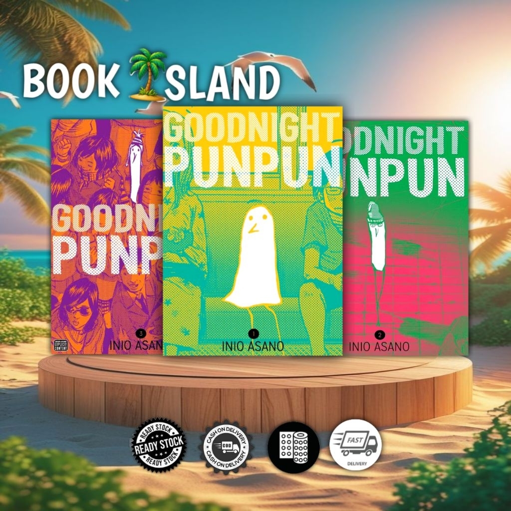Komik Manga Goodnight Punpun, Oyasumi Punpun Vol. 1-8 by Asano Inio Bahasa Indonesia