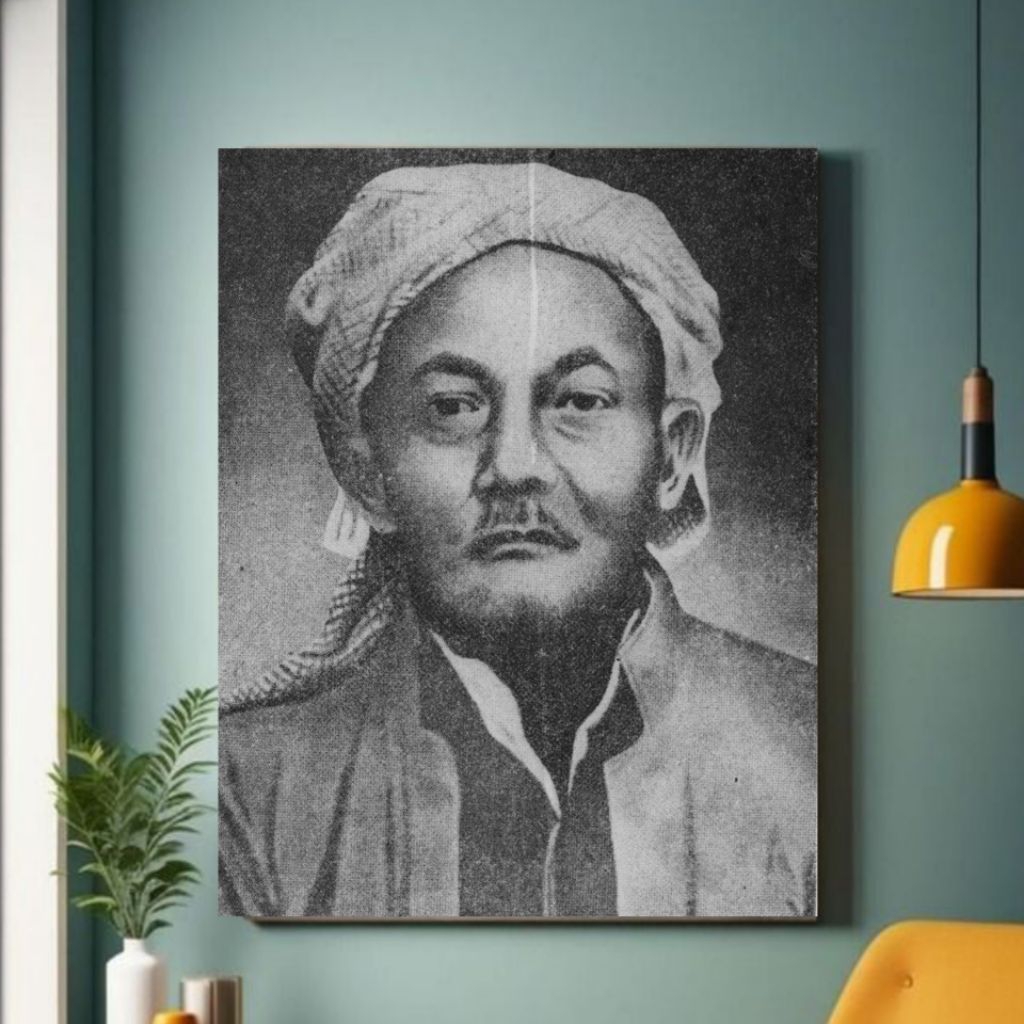 poster gambar kh hasyim ashari untuk menhiasi dinding rumah anda agar terlihat indah