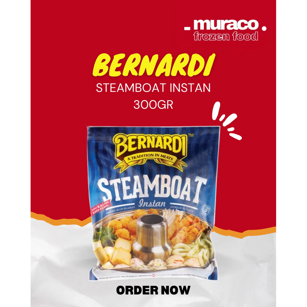 

Bernardi Steamboat Instan 300gr