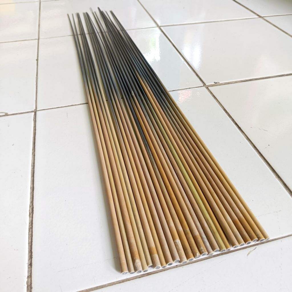 Blank karbon sutet bubut runcing all size 75 s/d 210cm