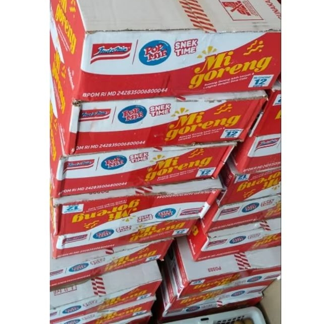

1dus pop mie indomie goreng mini isi 12 cup
