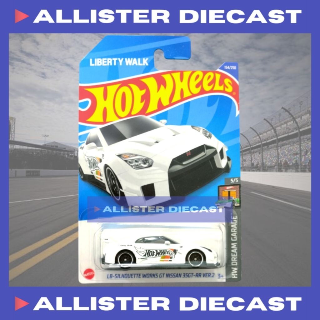 Hot Wheels LB Silhouette Works GT Nissan 35 GT RR Ver 2 HW J Imports (HOT ITEM) hotwheels nissan R35