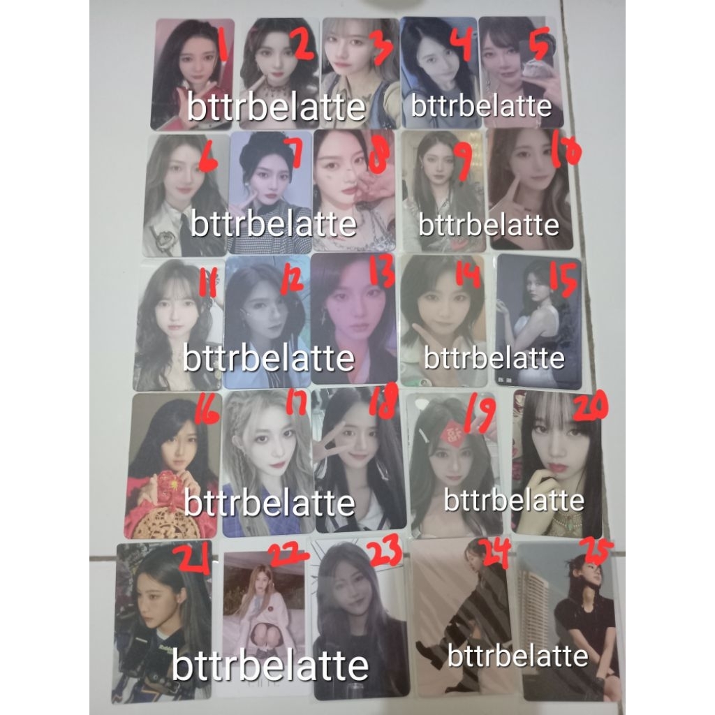 PC PHOTOCARD SNH48 GNZ48 7SENSES CHEN LIN ZHENG DANNI TANG LIJIA YUAN YIQI HONG JINGWEN JIANG SHAN L