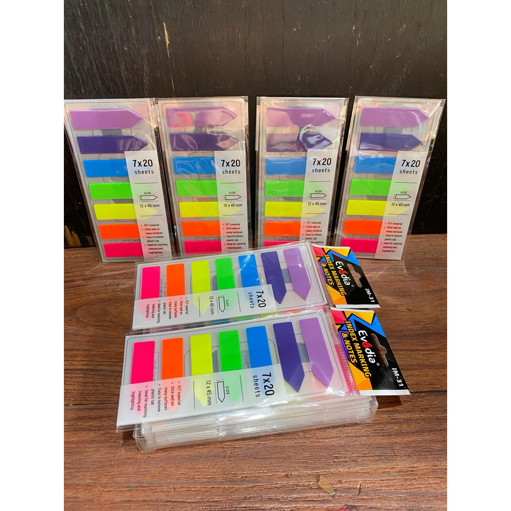 

POST IT PANAH / STICKY NOTE PANAH SIGN HERE / memo tempel plastik panah SIGN HERE