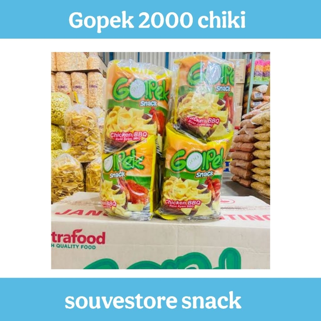 

GOPEK 2000 Chiki gopek kentang 1pak isi 10