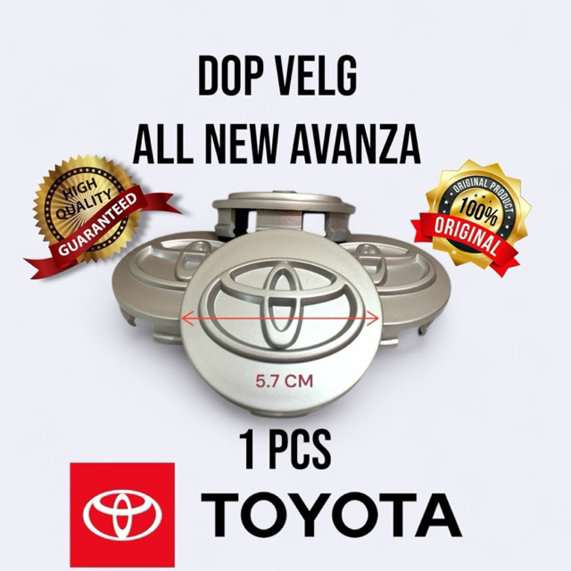 DOP TUTUP VELG ORIGINAL TOYOTA ALL NEW AVANZA