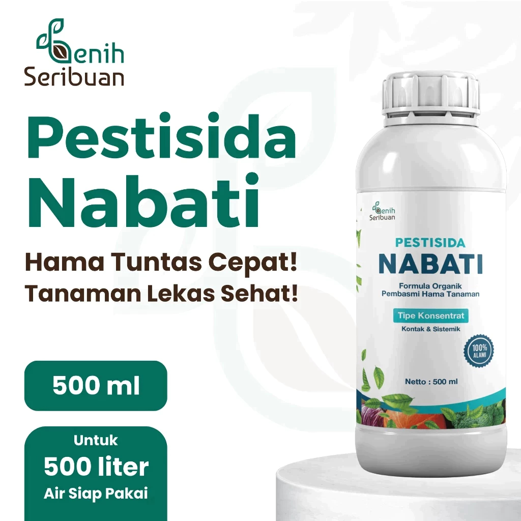 Benih Seribuan : Pestisida Nabati Organik 500 ML Pekatan untuk Semua Hama Tanaman