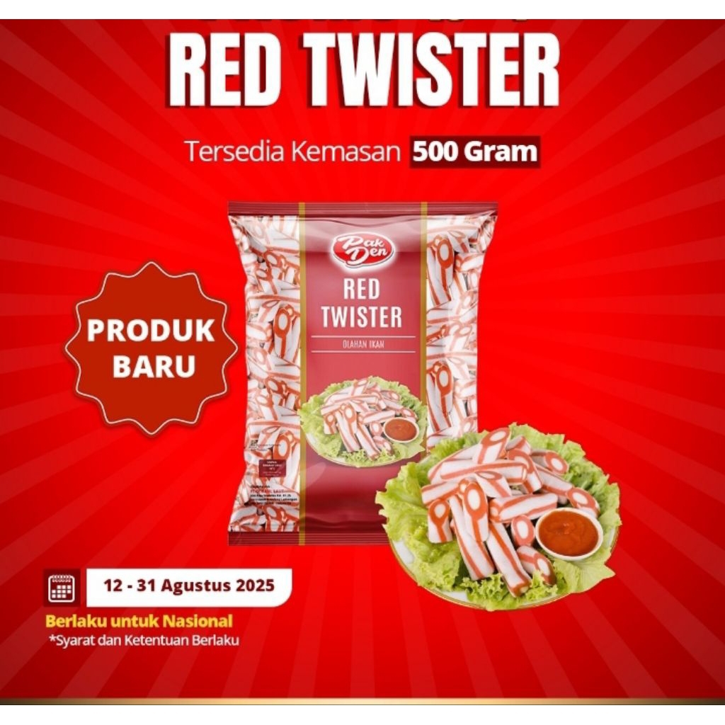 

PAK DEN Red Twister 500g