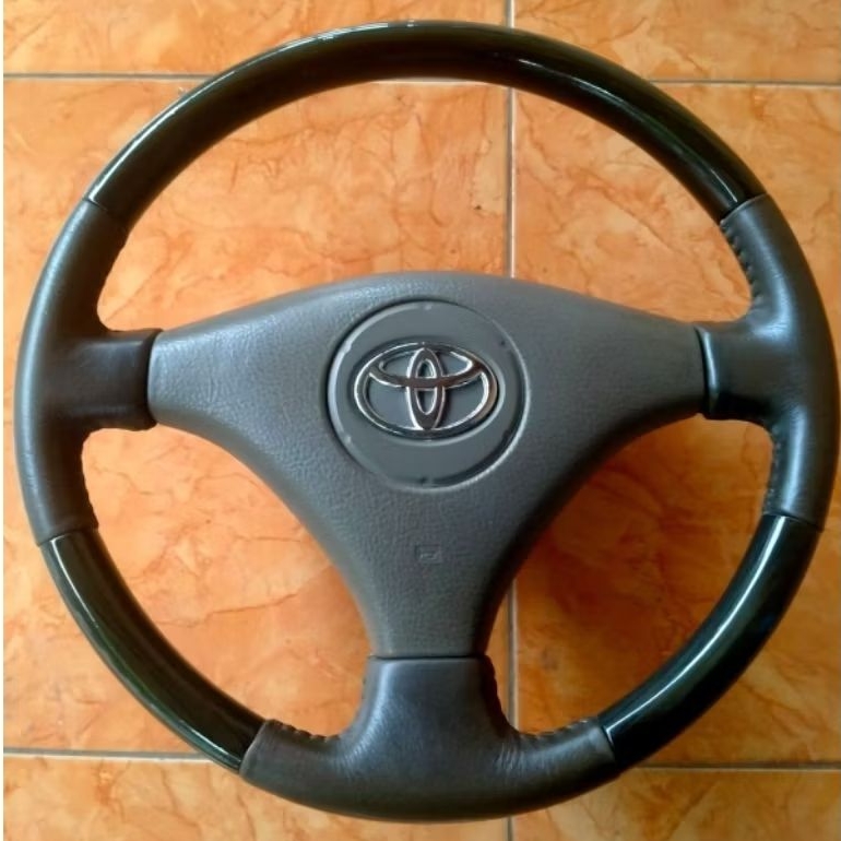 stir kijang kapsul / Stir kayu toyota kijang kapsul woodpanel / stir woodpanel kijang kapsul /stir k