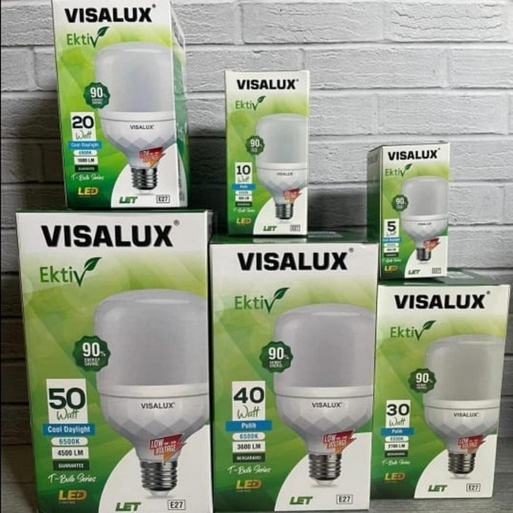 Bola Lampu Led Visalux Ektiv LET 50Watt / Lampu Visalux  5 Watt -50 Watt BATAM