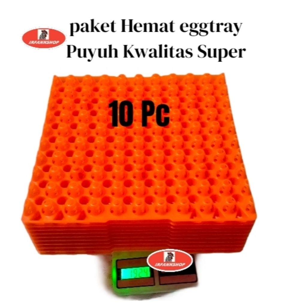 Egg tray puyuh Super 10 pc