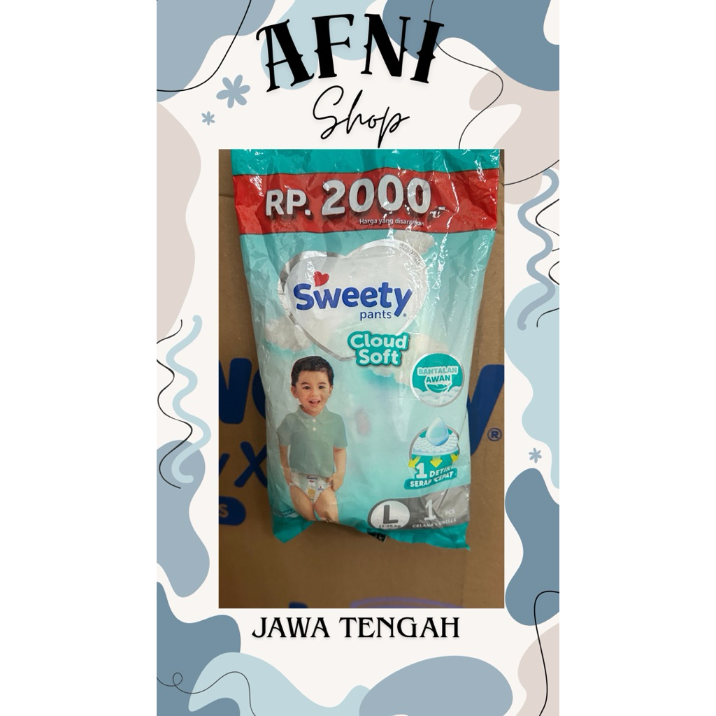 Sweety Silver Renceng Isi 6pcs S M L XL