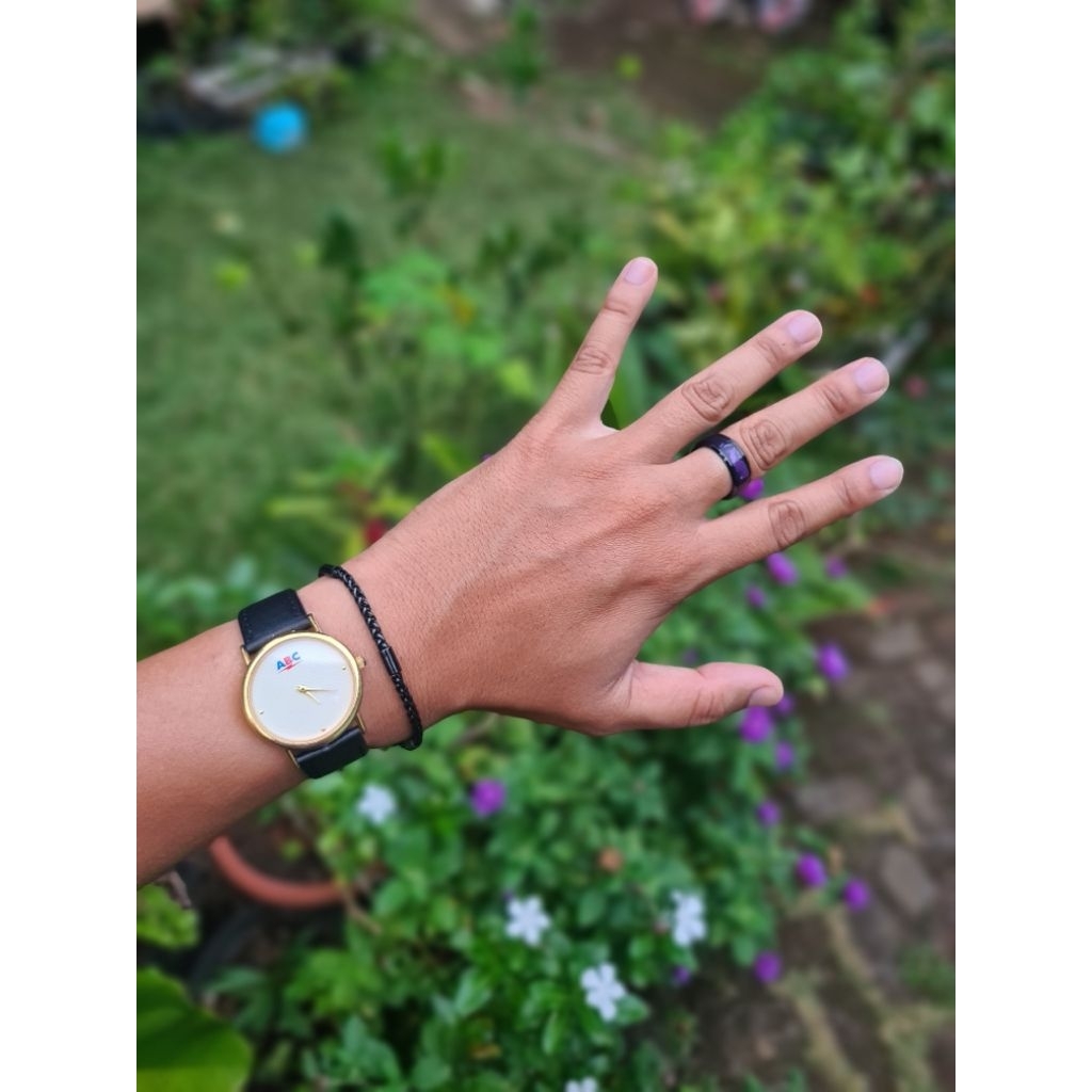 jam tangan ABC Gold plate 18K vintage rare item original