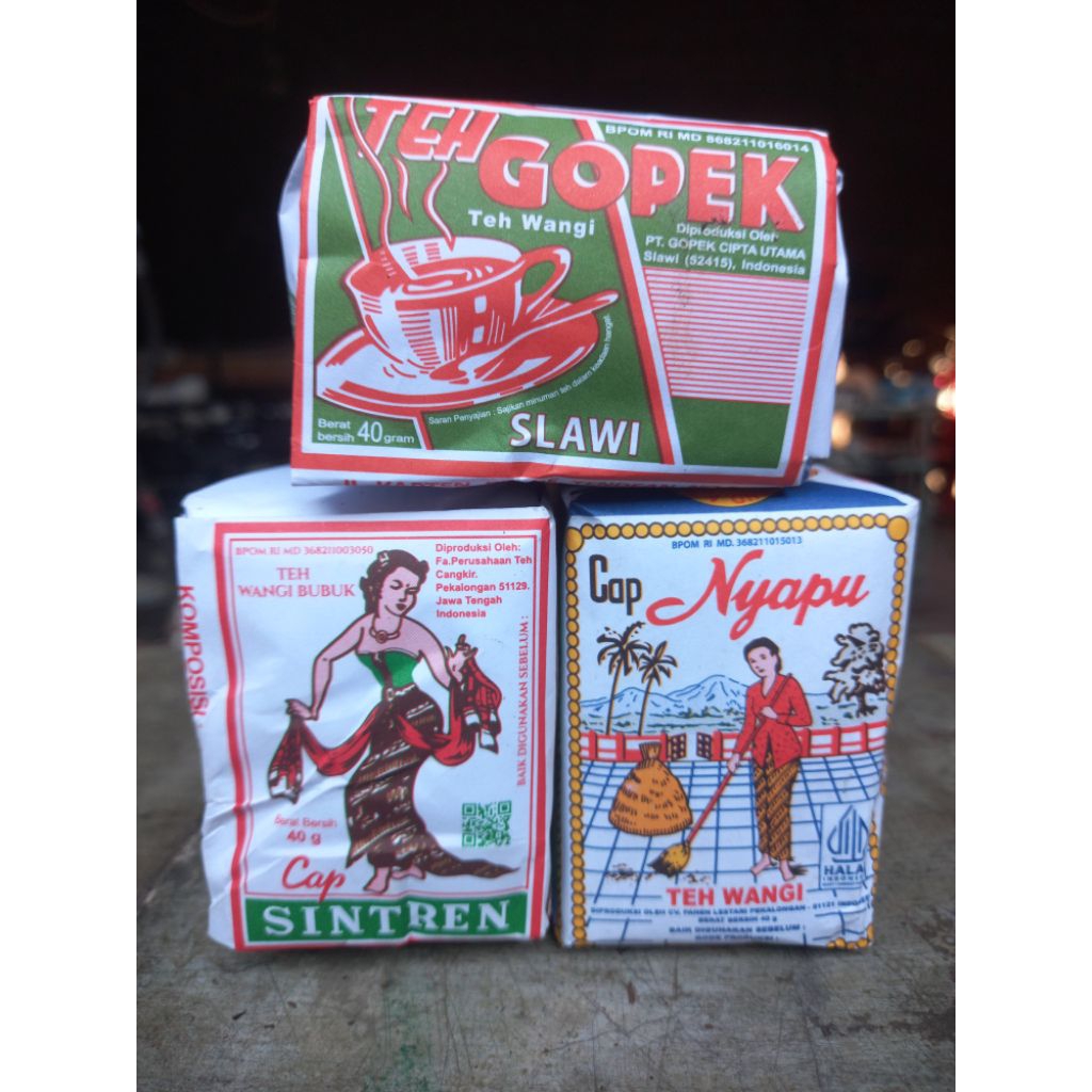 

Teh Racikan Khas Solo/paket 3 teh/gopek,nyapu,sintren