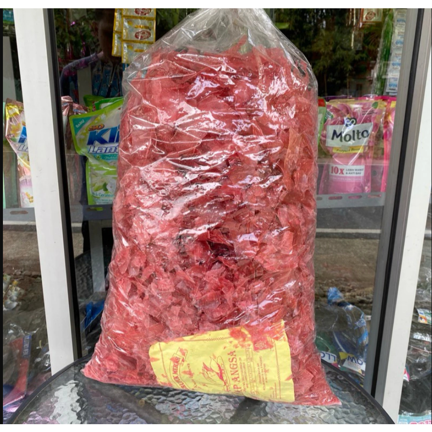 

Kerupuk Merah Asli Padang Merk Cap Angsa Dijamin Enak & Lezat