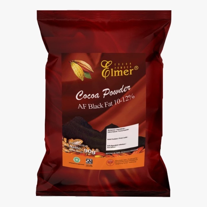 

Elmer African Black 10 - 12 % Cocoa Powder / Bubuk Coklat (1Kg)