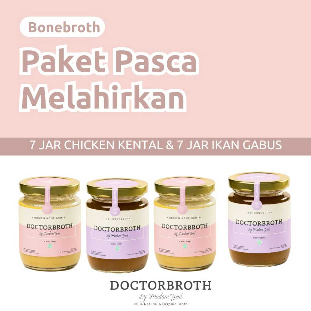 

Paket Pasca Melahirkan Bone Broth DOCTORBROTH