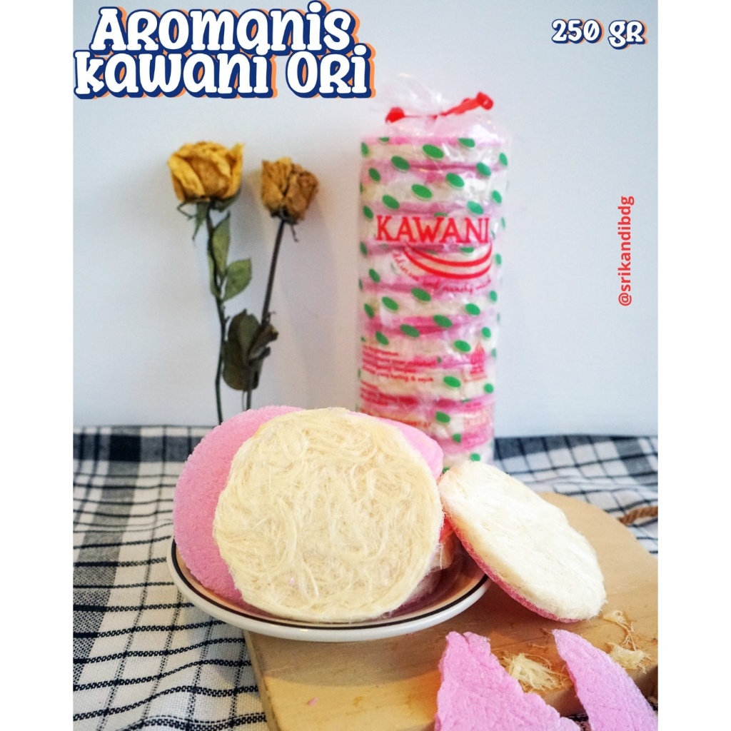 

Aromanis rambut nenek srikandi kawani isi 10 manis, lembut, renyah