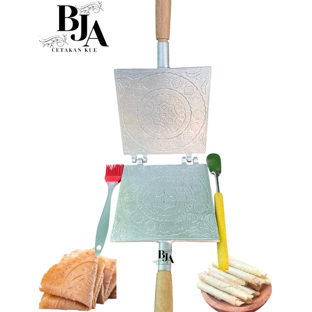 Cetakan kue japit semprong cetakan kue japit anti lengket bahan berkualitas