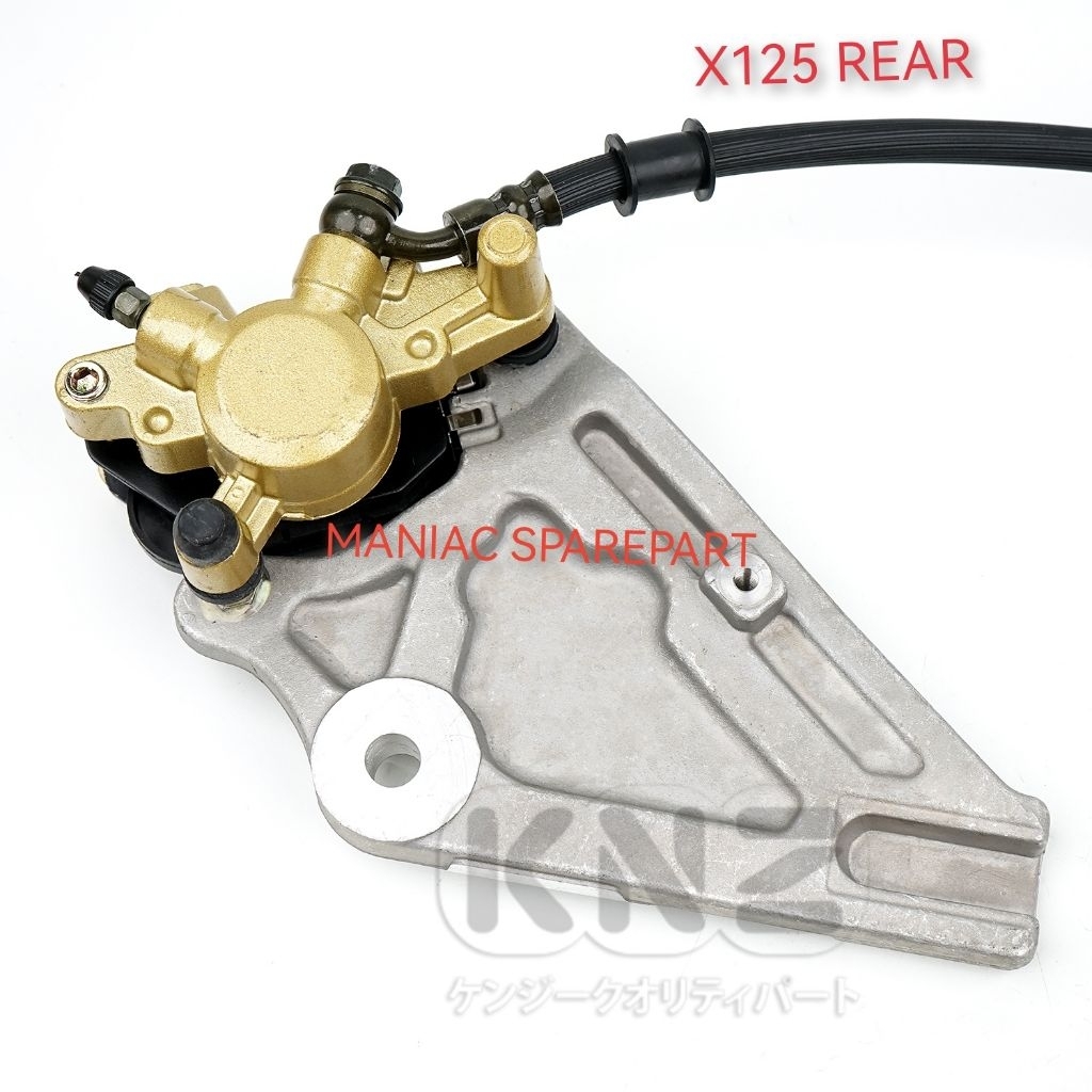 CAKRAM BELAKANG MASTER REM BELAKANG KALIPER ASSY SET supra x 125/blade new/supra x 125 helm in/supra