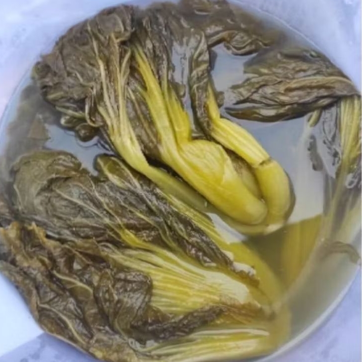 

sawi asin/sayur asin/asinan sawi/ham choi mu per bungkus kurleb 400 gram