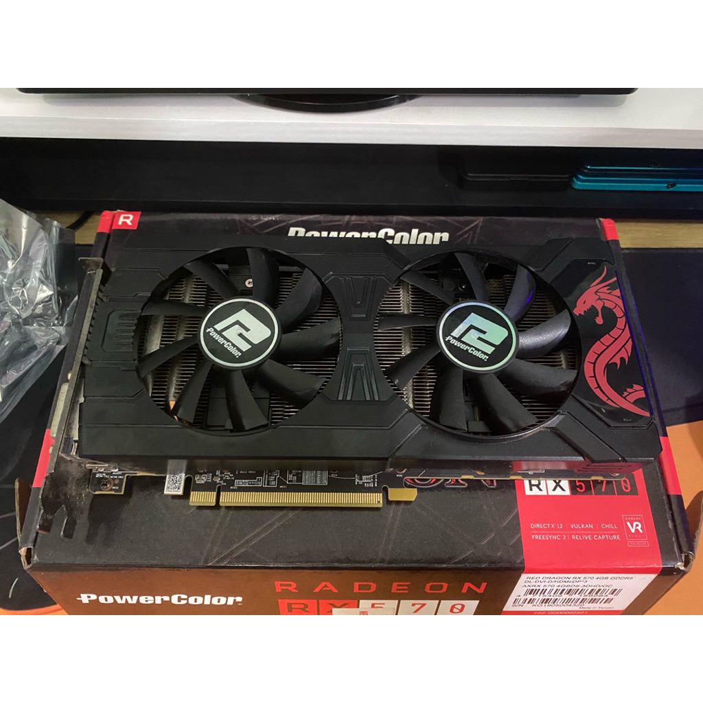 VGA RX 570 4GB PowerColor RedDragon