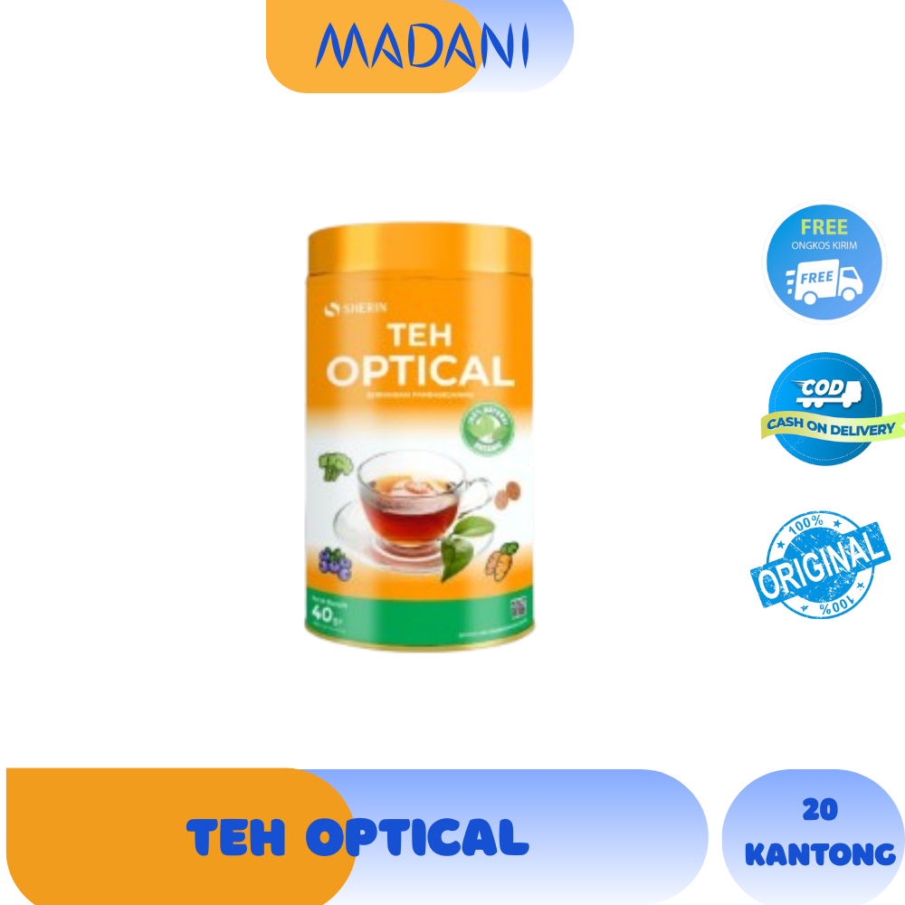 

Teh Optical Kemasan Kaleng - Isi 20 Kantong Teh Celup