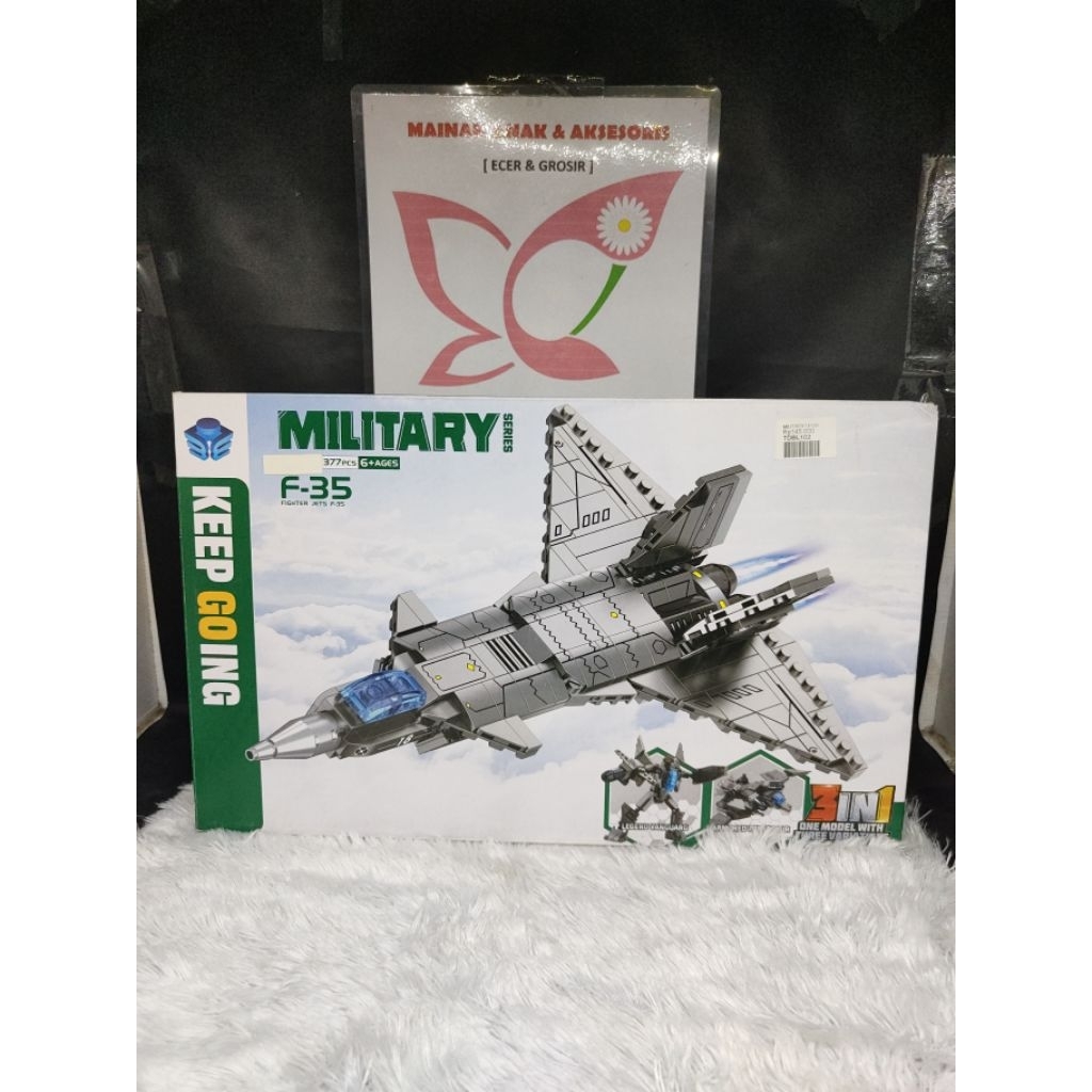 LEGO MILITARY// LEGO PESAWAT TEMPUR// MAINAN LEGO