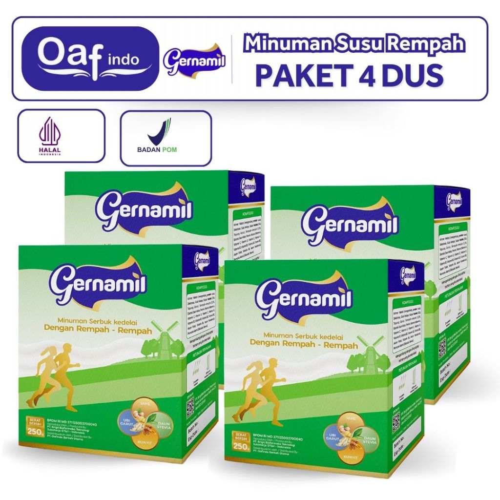 

Paket 4 Dus Minuman Susu Rempah Susu Gernamil Baik Untuk Asam Lambung