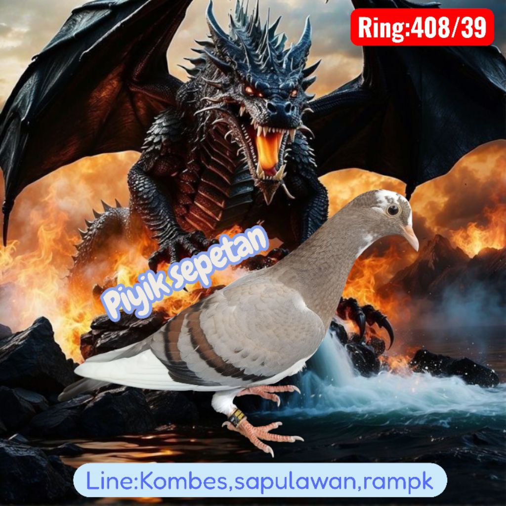 Merpati Kolong Bebas Piyik Sepetan