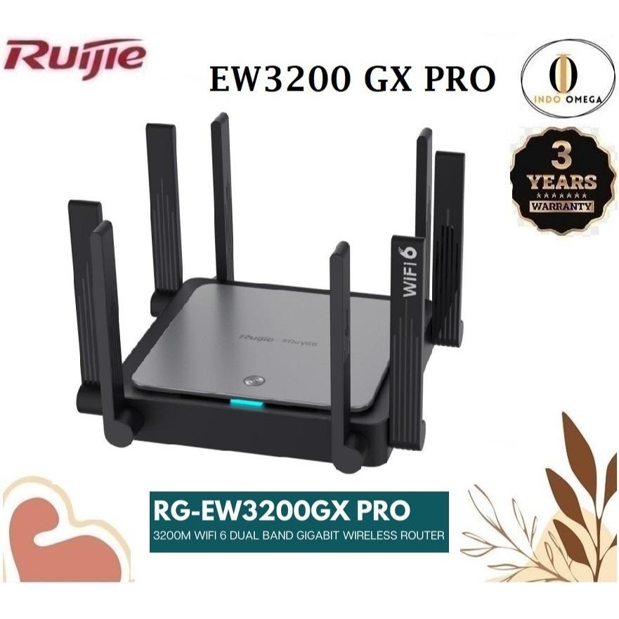 RG-EW3200GX PRO 3200M Wi-Fi 6 Dual-band Gigabit Router EW3200 GX PRO 3200