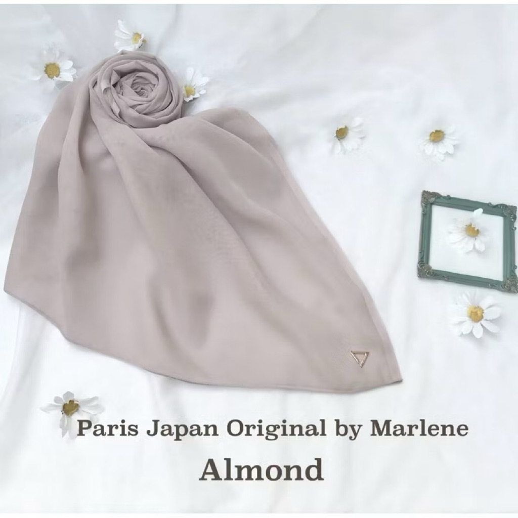 Hijab Segiempat PARIS JAPAN PREMIUM by MARLENE