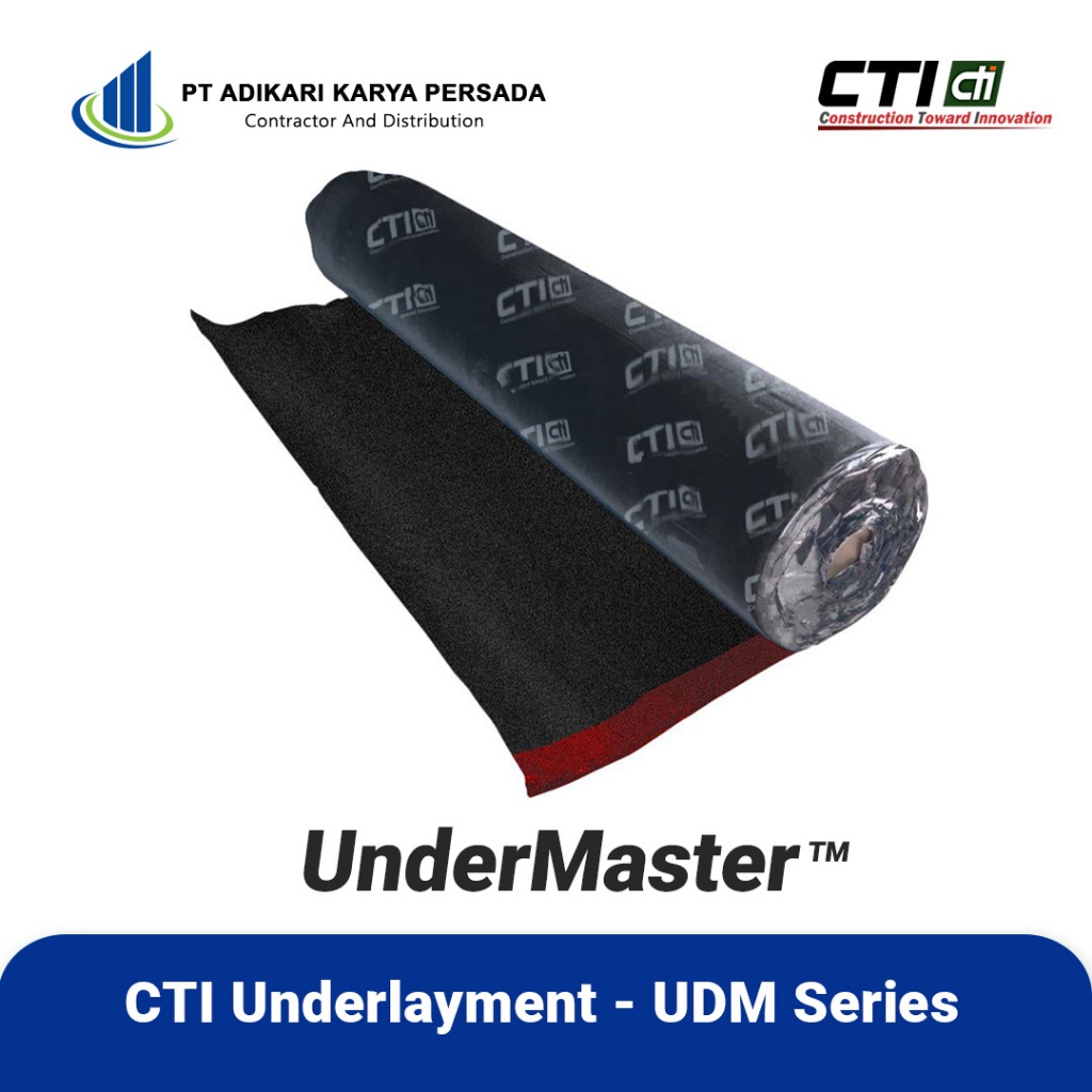 Underlayer Atap Bitumen CTI Pelapis Bawah Atap Aspal - Undermaster CTI